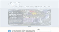 Desktop Screenshot of breakingthesilenceblog.com